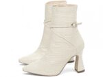 bota feminina off white vista lateral salto 9cm | VitriNerm
