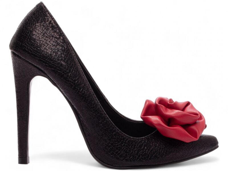 scarpin feminino preto par completo | VitriNerm
