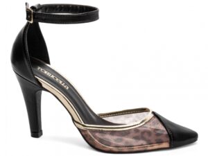 scarpin preto salto 9cm napa | VitriNerm