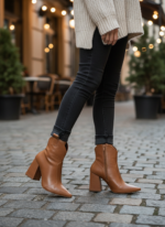bota feminina caramelo feminino elegante comprar | VitriNerm