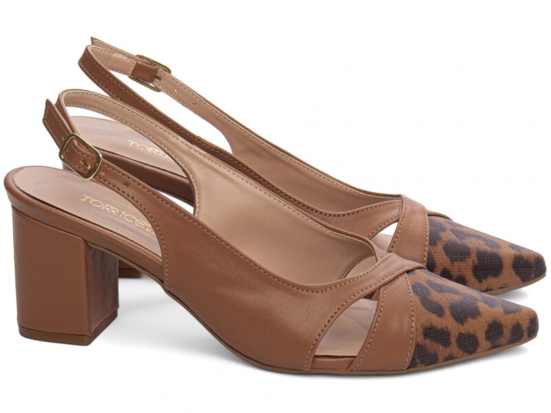 scarpin feminino caramelo solado antiderrapante | VitriNerm