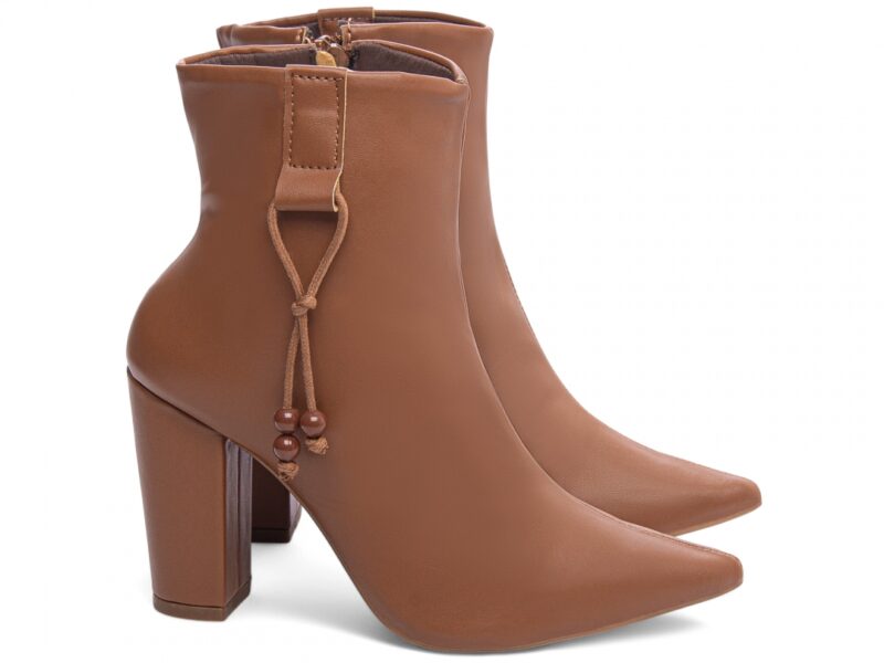 bota feminina caramelo solado antiderrapante | VitriNerm