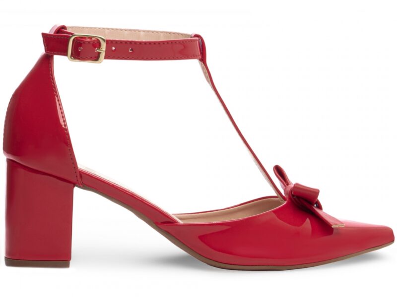scarpin feminino vermelho par completo | VitriNerm