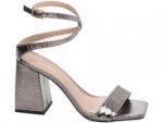 sandália prata salto 9cm napa | VitriNerm