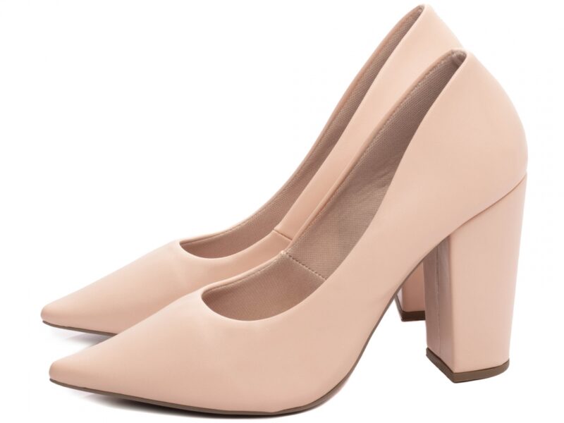 detalhe salto 9cm scarpin feminino | VitriNerm