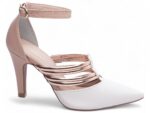 scarpin rosê salto 9cm napa | VitriNerm