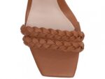 detalhe bico sandália feminina caramelo feminino | VitriNerm