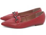 mocassim feminino vermelho vista lateral | VitriNerm