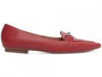 mocassim feminino vermelho par completo | VitriNerm