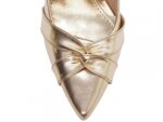 detalhe bico scarpin feminino dourado feminino | VitriNerm