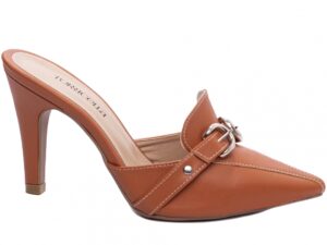 scarpin caramelo salto 9cm napa | VitriNerm
