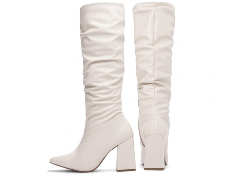 bota off white salto 9cm napa | VitriNerm