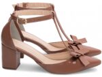 scarpin feminino caramelo solado antiderrapante | VitriNerm