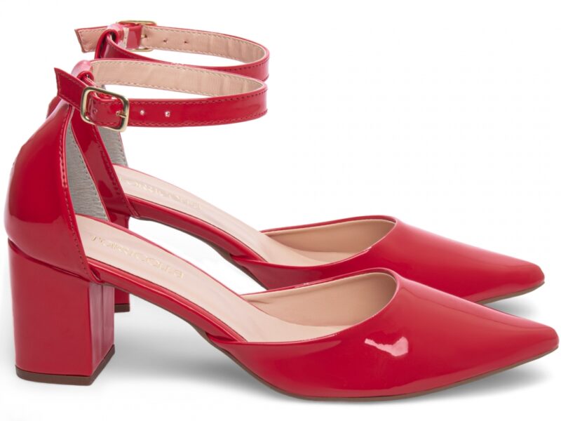 scarpin feminino dourada solado antiderrapante | VitriNerm