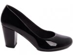 scarpin preto salto 7,5cm verniz | VitriNerm