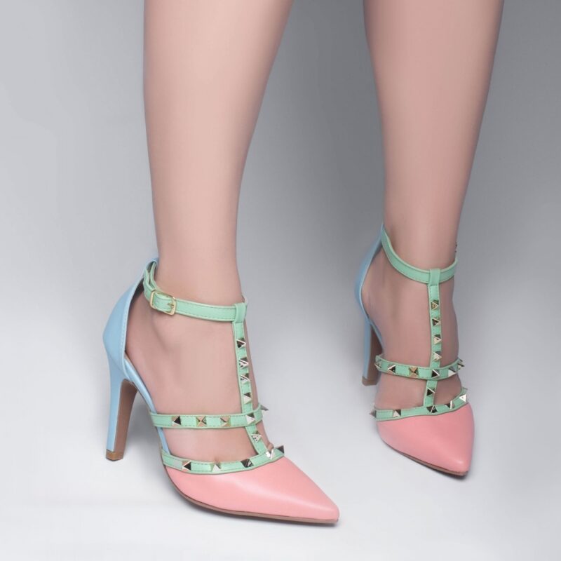 scarpin feminino dourado feminino elegante comprar | VitriNerm