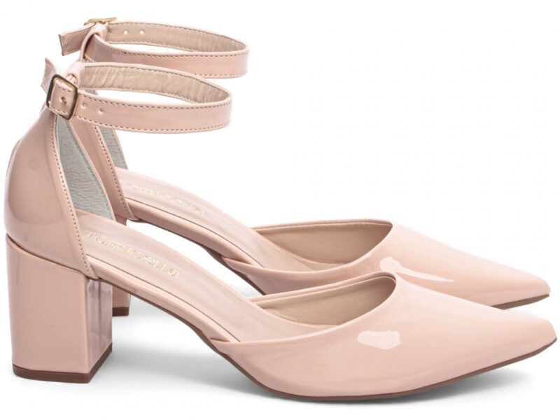 scarpin feminino dourada solado antiderrapante | VitriNerm