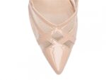 detalhe bico scarpin feminino dourada feminino | VitriNerm