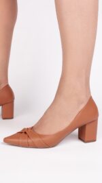 scarpin feminino caramelo feminino elegante comprar | VitriNerm