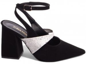 scarpin preto salto 8,5cm napa | VitriNerm