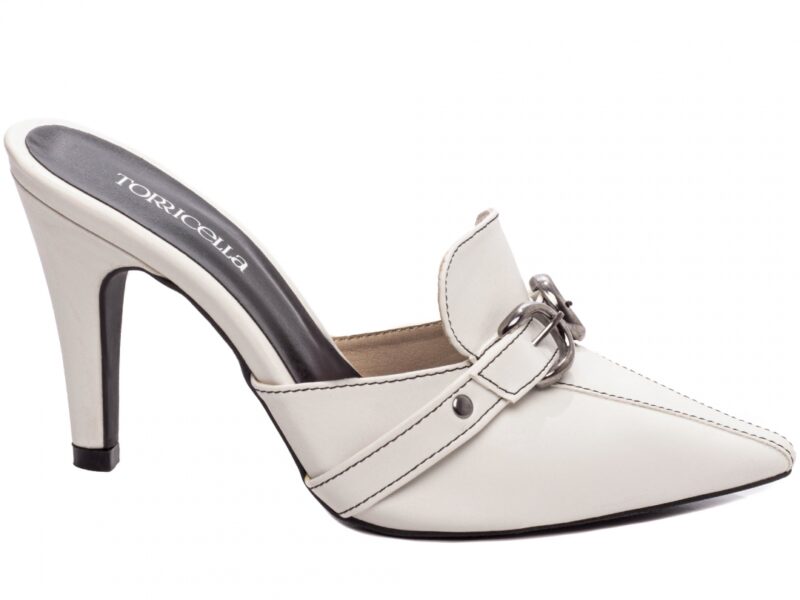 scarpin off white salto 9cm napa | VitriNerm