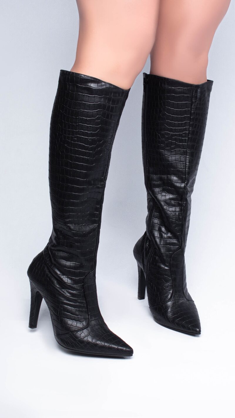 detalhe bico bota feminina preta feminino | VitriNerm