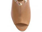 detalhe bico ankle boot feminino caramelo feminino | VitriNerm