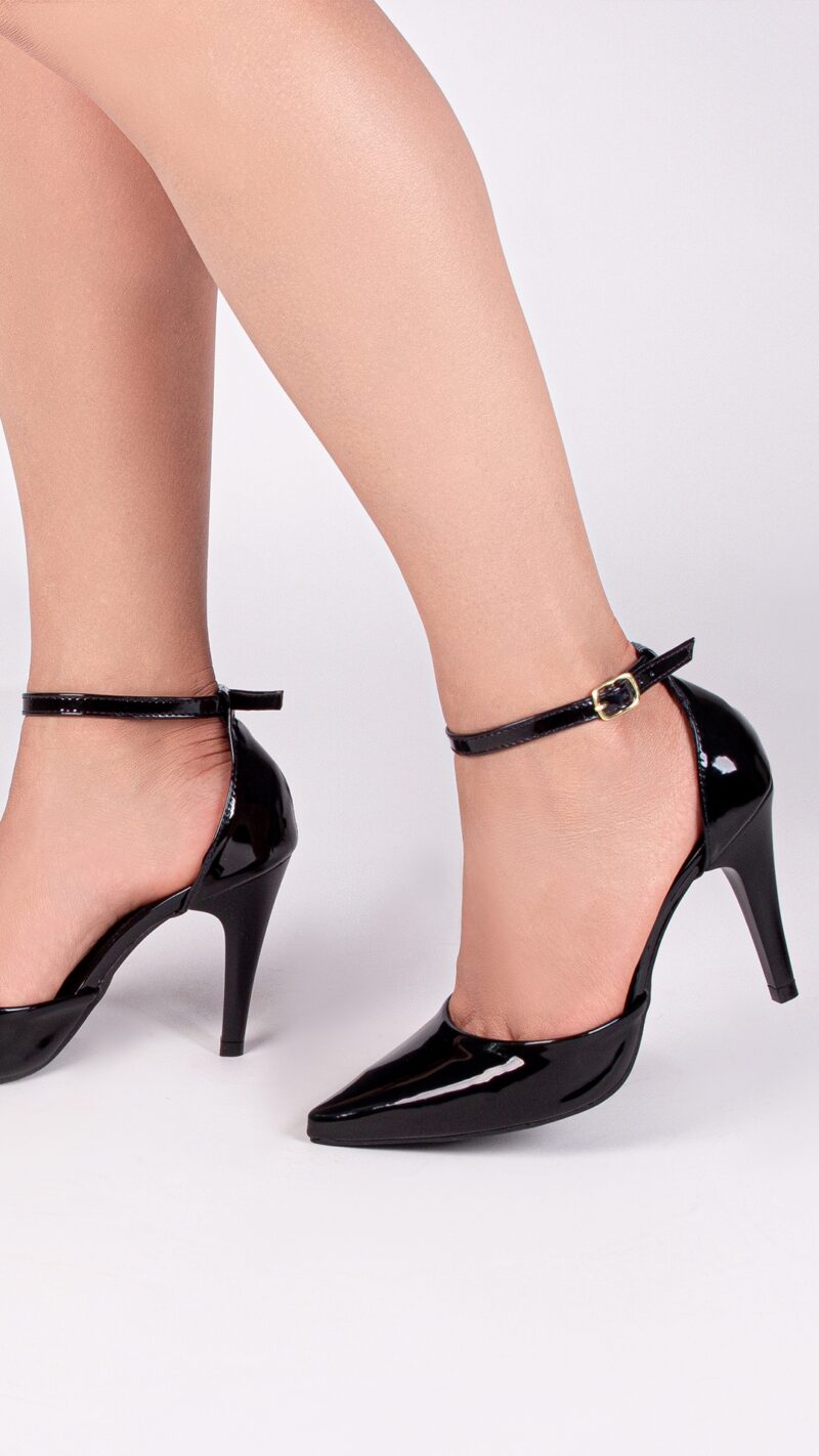 scarpin feminino preto feminino elegante comprar | VitriNerm