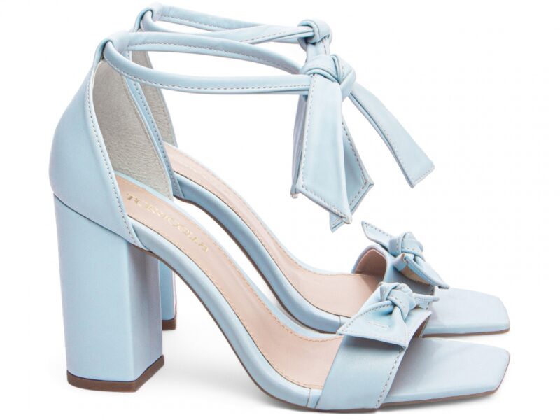 sandália feminina azul solado antiderrapante | VitriNerm