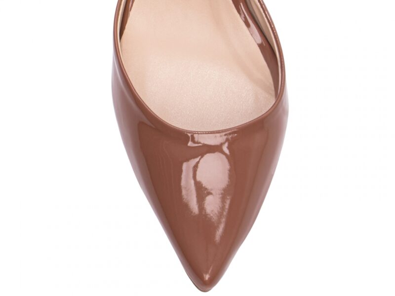 detalhe bico scarpin feminino caramelo feminino | VitriNerm