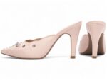scarpin feminino prata vista lateral salto 9cm | VitriNerm