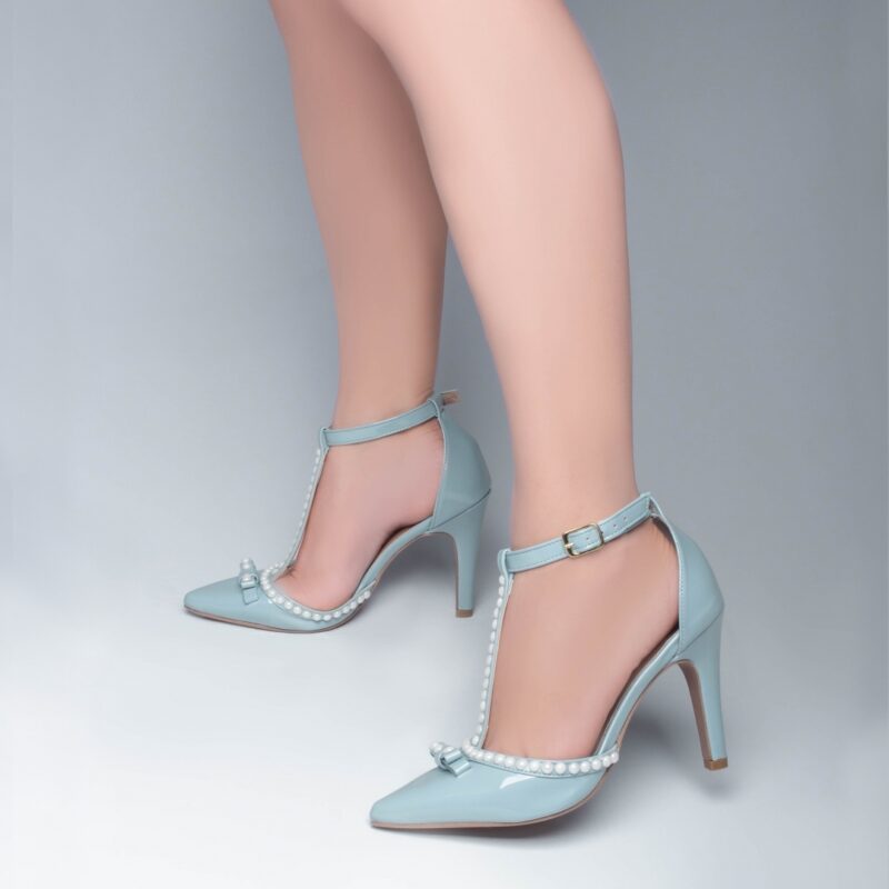 scarpin feminino azul feminino elegante comprar | VitriNerm