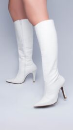 bota feminina branca feminino elegante comprar | VitriNerm