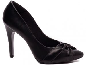 scarpin preto salto 10cm napa | VitriNerm