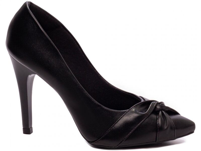 scarpin preto salto 10cm napa | VitriNerm
