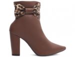 bota feminina marrom solado antiderrapante | VitriNerm