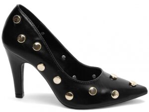 scarpin preto salto 9cm napa | VitriNerm