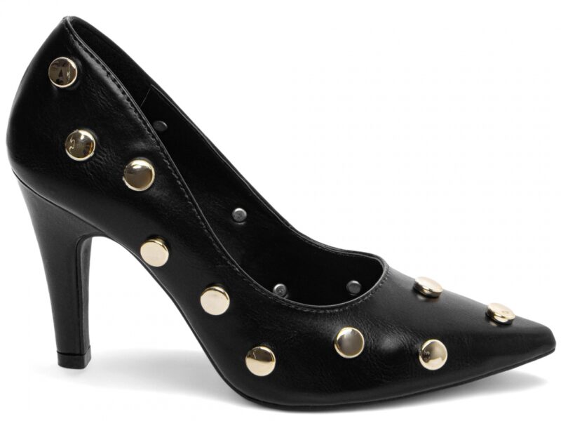 scarpin preto salto 9cm napa | VitriNerm