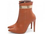 detalhe bico bota feminina caramelo feminino | VitriNerm