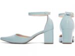 scarpin feminino dourada vista lateral salto 6,5cm | VitriNerm