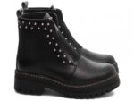 coturno feminino preto vista lateral | VitriNerm