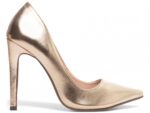 scarpin feminino dourado par completo | VitriNerm