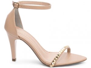 sandália dourado salto 9cm napa | VitriNerm