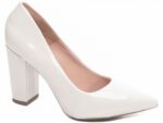 scarpin off white salto 8,5cm verniz | VitriNerm