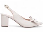 scarpin feminino off white par completo | VitriNerm