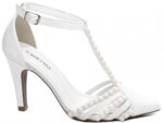 scarpin branco salto 9cm napa | VitriNerm