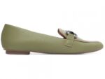 mocassim feminino verde par completo | VitriNerm