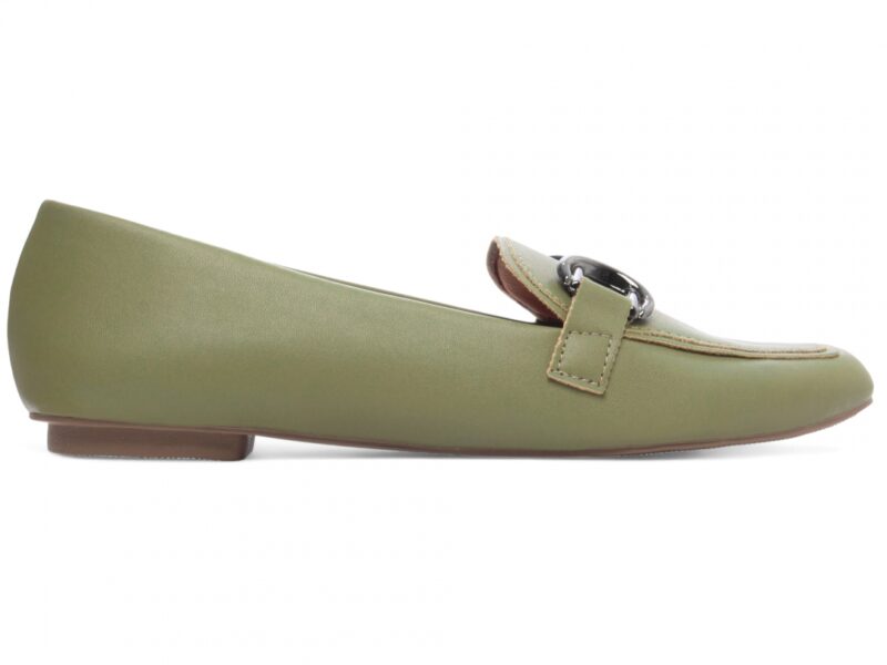 mocassim feminino verde par completo | VitriNerm