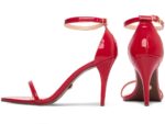 sandália feminina vermelho vista lateral salto 11cm | VitriNerm