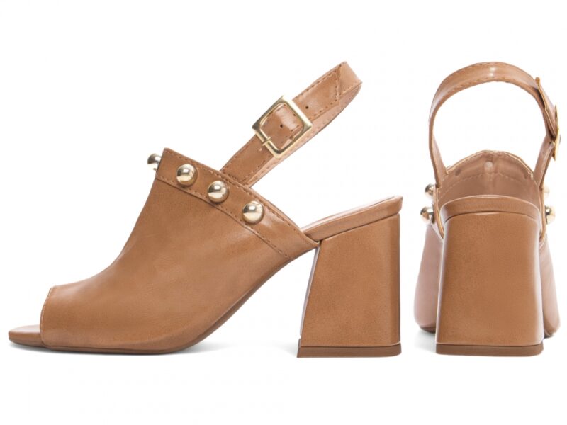 ankle boot feminino caramelo vista lateral | VitriNerm